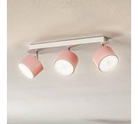 Eko-Light Faretto da soffitto Cloudy 3 luci rosa Eko-Light