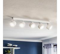 Eko-Light Faretto da soffitto Cloudy a 5 luci bianco Eko-Light