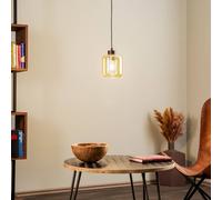 Eko-Light Lampada a sospensione Sombra, ambra, 1 luce Eko-Light