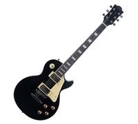 EKO LS-300 Black Chitarra Elettrica Single-Cut Serie Tribute 300 Nera