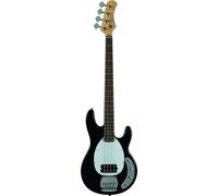 EKO GUITARS - MM-300 Black, Basso Elettrico 4 Corde, Serie "Tribute Starter", Corpo in Pioppo, Manico in Acero Finitura Gloss, Tastiera 21 Tasti in Resina Eko WPC, Colore Black