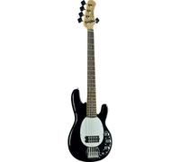 EKO GUITARS - MM305 Basso Elettrico 4 Corde Corpo in Pioppo, Manico in Acero Americano e Tastiera 21 tasti, Finitura Lucida, Pickup humbucker 2 Volumi, Colore Nero