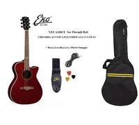 EKO - Chitarra Acustica Eko Nxt A100ce See Through Red