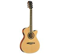 Eko One 018 CW EQ Natural - Chitarra Acustica-Classica CutAway Equalizzata, Natural