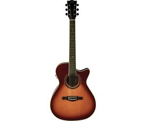 EKO One 018 CW EQ Vintage Burst Electro-Acoustic Guitar with 46mm Nut
