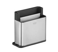 EKO - Organizer da cucina - Organizer per utensili con tagliere e scolaposate per lavello - Scomparto personalizzabile - Portautensili in acciaio inox - Perfetto per la cucina