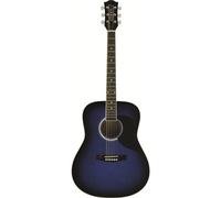 Eko guitars Ranger 6 EQ Blue Sunburst Chitarra Semiacustica Dreadnought