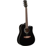 EKO RANGER CW EQ BLACK CHITARRA ACUSTICA 6 CORDE ELETTRIFICATA NERA