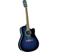 EKO RANGER CW EQ BLUE SUNBURST CHITARRA ACUSTICA ELETTRIFICATA CUTAWAY BLUE SUNBURST