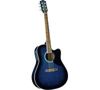 EKO RANGER CW EQ BLUE SUNBURST CHITARRA ACUSTICA ELETTRIFICATA CUTAWAY BLUE SUNBURST