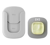 EKO Refresh Deodorante Pod Kit con Supporto Ricaricabile, 1 Capsula + 1 Supporto, elimina odori a Base vegetale per bidone della Spazzatura, Bagno, conservazione, Deodorante a Lunga Durata 45 Giorni