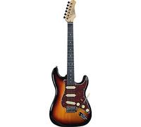 Eko S-300 SUNBURST, Chitarra Elettrica modello Stratocaster 22 Tasti, Colore Sunburst