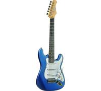 EKO ST-100 MINI CHITARRA ELETTRICA METALLIC BLU 3/4 TRAVEL PER BAMBINO +Tracolla