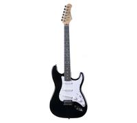 Eko ST-100 BLACK Chitarra Elettrica a 22 Tasti e pickup S-S-S
