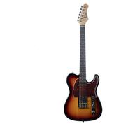 EKO GUITARS - Chitarra Elettrica TL-300, Corpo Pioppo, Manico Acero, Tastiera Laurel 22 Tasti, 2 Pickup Single-Coil, Ponte Fisso Stile Tele, Scala 650 mm, Colore Sunburst