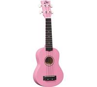 Eko Primo Ukulele Pink Ukulele Soprano + accordatore corde ricambio e custodia