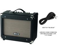 EKO V10 The Beetle AMPLIFICATORE PORTATILE 10W PER CHITARRA ELETTRICA CON CAVO