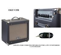 EKO V35R AMPLIFICATORE COMBO 35W CON RIVERBERO PER CHITARRA ELETTRICA con CAVO