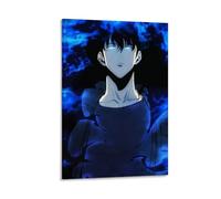 EKoKim Poster decorativo da parete su tela, motivo Manga Solo Leveling Igris, poster decorativo moderno per la camera da letto, 40 x 60 cm