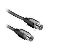 Ekon cavo antenna TV, cavo antenna, maschio femmina, 1.8 metri, 75 dB, per TV, smart TV, decoder, digitale terrestre