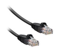 Ekon cavo da rete, cavo LAN, categoria 8, 5 m, connettori RJ45, ethernet, per PC, telefono fisso, laptop, modem, MacBook