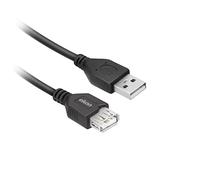 Ekon Cavo prolunga USB-A 2.0, maschio maschio, 3 metri, antipiega, per PC, Laptop, TV, smartphone, tablet, MacBook, iPhone