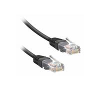 Ekon ECITLAN5E150GY cavo di rete Nero 15 m Cat5e