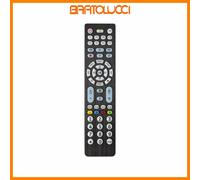 Ekon telecomando 12 in 1 per TV universale, anche per DVD, Blue-Ray, Decoder, infrarossi, per TV HD, LED, LCD
