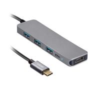 EKON ECITHUBHDMI4USBIN HUB TYPE-C M A 3USB 3.0 F/1TYPE-C PD 100W/1HDMI 4K