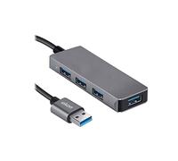 Ekon HUB con 4 porte USB-A e cavo di alimentazione USB-A