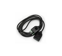 Ekon prolunga lineare, 3 metri, presa bipasso italiana 16A, spina italiana, Made in Italy, 3500W, nero