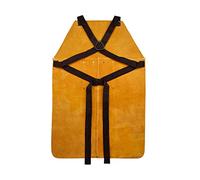 EKOUQIN A Grembiule di Saldatura con Tasche Resistenti all'Usura Addensato Protettivo for Resistenza ad Alta Temperatura Resistente al Calore e alla Fiamma