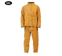EKOUQIN Adattati Vestiti for Saldatura Maschi Resistente al Calore e alla Fiamma(3XL)