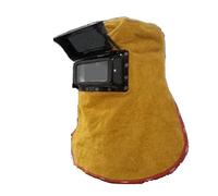 EKOUQIN Maschera for Casco for Saldatura in Pelle Solar Darkening Darkening Filtro Welder Hood Welders Protective cap Protettivo Resistente al Calore e alla Fiamma