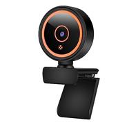 EKOUQIN Webcam Webcam 1080P Full HD USB Web Camera con microfono USB and Play Videochiamata Webcam for PC Computer Desktop Gamer Streaming Immagini più luminose(1080p)