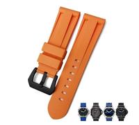 EKSIL Cinturino in gomma da 22 mm, 24 mm, 26 mm, per cinturino sportivo mimetico impermeabile colorato, 22mm, Agata