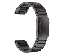 EKSIL Cinturino in lega di titanio per Garmin Fenix 7 7X 6 6X Pro 5 5X Plus 3HR Forerunner 935/945 Smart Wristband QuickFit Strap 26 22mm, 26mm, agata