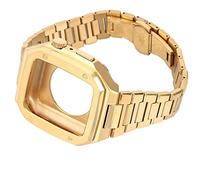 EKSIL Cinturino in metallo per Apple Watch 9, 8, 7, 45 mm, 44 mm, cinturino in acciaio inox, per iWatch serie 4/5/6/SE, 44mm For 6/5/4/SE, Agata
