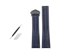 EKSIL Cinturino per orologio in vera pelle per TAG Heuer Carrera Edition Heuer pelle bovina Monaco Heritage 6 accessori per cinturini 22 mm, 22mm, Agata