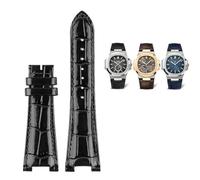 EKSIL Per Patek Philippe Cinturino In Vera Pelle 5711 5712g Nautilus Cinturino Per Orologio Interfaccia Speciale 25mm* 13mm Uomini Cinturini, 25mm, Agata
