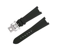 EKSIL Per Patek Philippe Cinturino Per Nautilus Cinturino 5711/5712 Interfaccia Originale Accessori Da Polso FKM Fluororubber Cinturini Rose End Link, 25-12, Agata