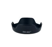 EKsma EW-60CII Paraluce, Paraluce Parasole for Obiettivo Fotocamera Sostituzione Copertura Antipioggia for Canon EFS 18-55mm F/3.5-5.6 is II