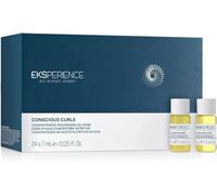 EKSPERIENCE CONSCIOUS CURLS OLIO DOSE NUTRIENTE CONCENTRATO Un trattamento professionale ad alto contenuto di oli extra-nutrienti per nutrire in profondità dall’interno tutti i tipi di ricci 24x7ml