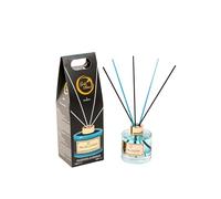 Ekuival |Profumatore d'Ambiente, Diffusore con Bastoncini, Fragranze Ispirate ai Grandi Profumi 120ml (Sel de l'Ocean)