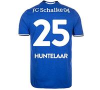 EKUKJS-Sports 2016 2017 Schalke 04 Maglietta 25 Klaas Jan Huntelaar casa Calcio Maglia Kit in Blu, Uomo, Blue, S