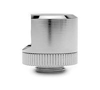 EK Water Blocks EK-Torque adaptor 90 Grad G1/4 Zoll OT to G1/4 Zoll IG - rotatable, nickel silver