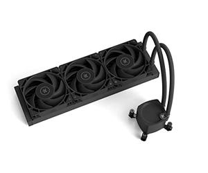 EKWB Water Blocks EK-Nucleus CR360 Dark All-in-One Liquid CPU Raffreddatore con ventole EK FPT,parti del computer raffreddate ad acqua,ventole da 120 mm,compatibile con le più diffuse CPU Intel e AMD