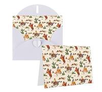 EKYOSHCZ Biglietti di auguri con cavallo da cowboy, con buste, biglietto di compleanno vuoto per la festa della mamma, Natale, Halloween, matrimonio, biglietti di auguri per tutte le occasioni,