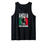 El Abuelo mas Chingon Divertente Messico Messicano Nonno Canotta