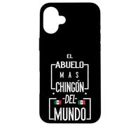 El Abuelo Mas Chingon Mexican Flag chingon t shirt per gli uomini Custodia per iPhone 16 Plus